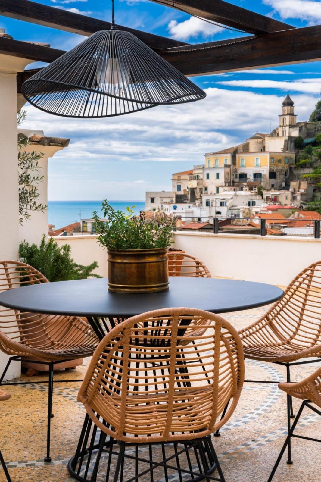 Amalfira Luxury Seaview Rooftop Eksteriør billede