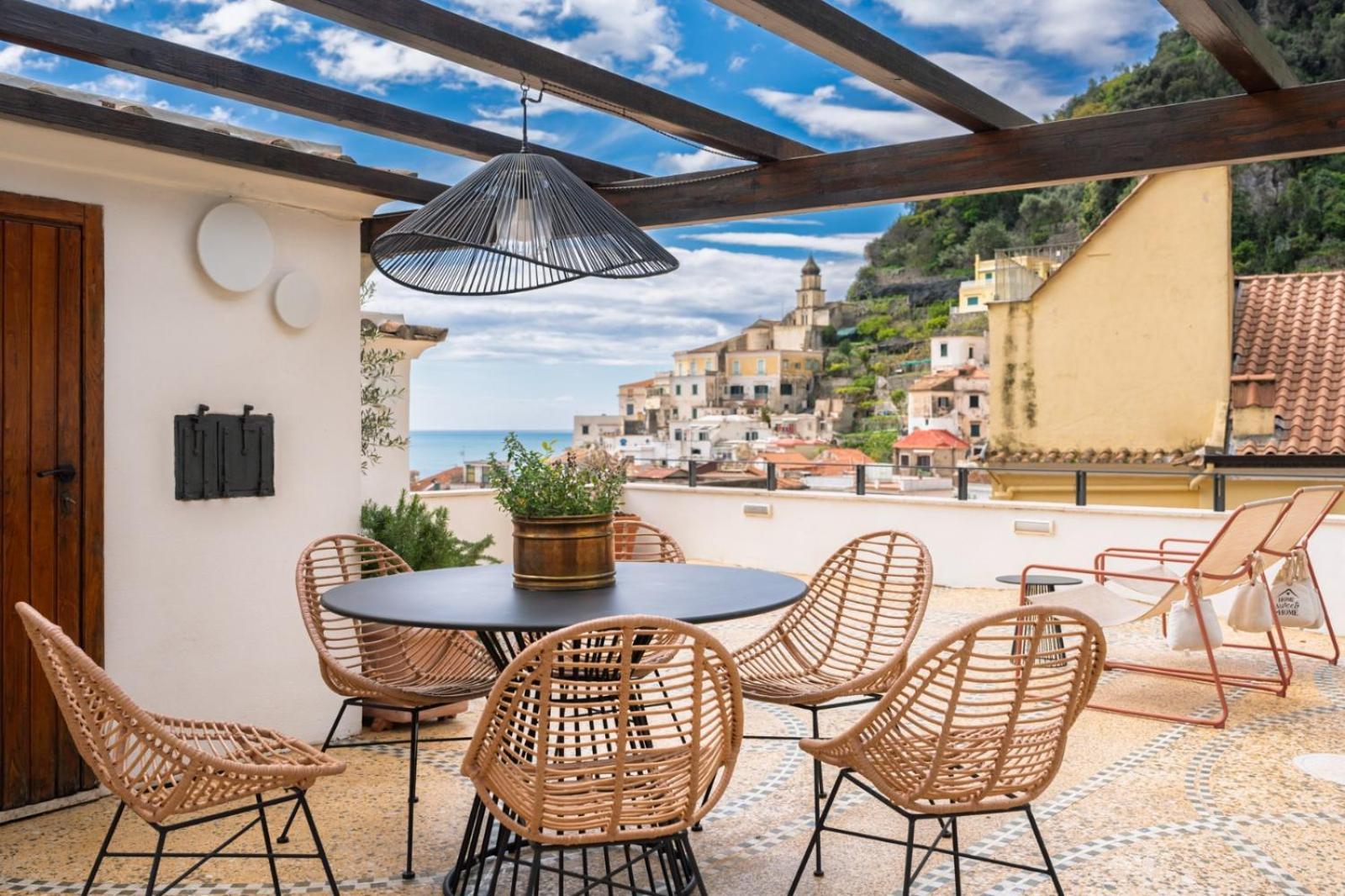 Amalfira Luxury Seaview Rooftop Eksteriør billede