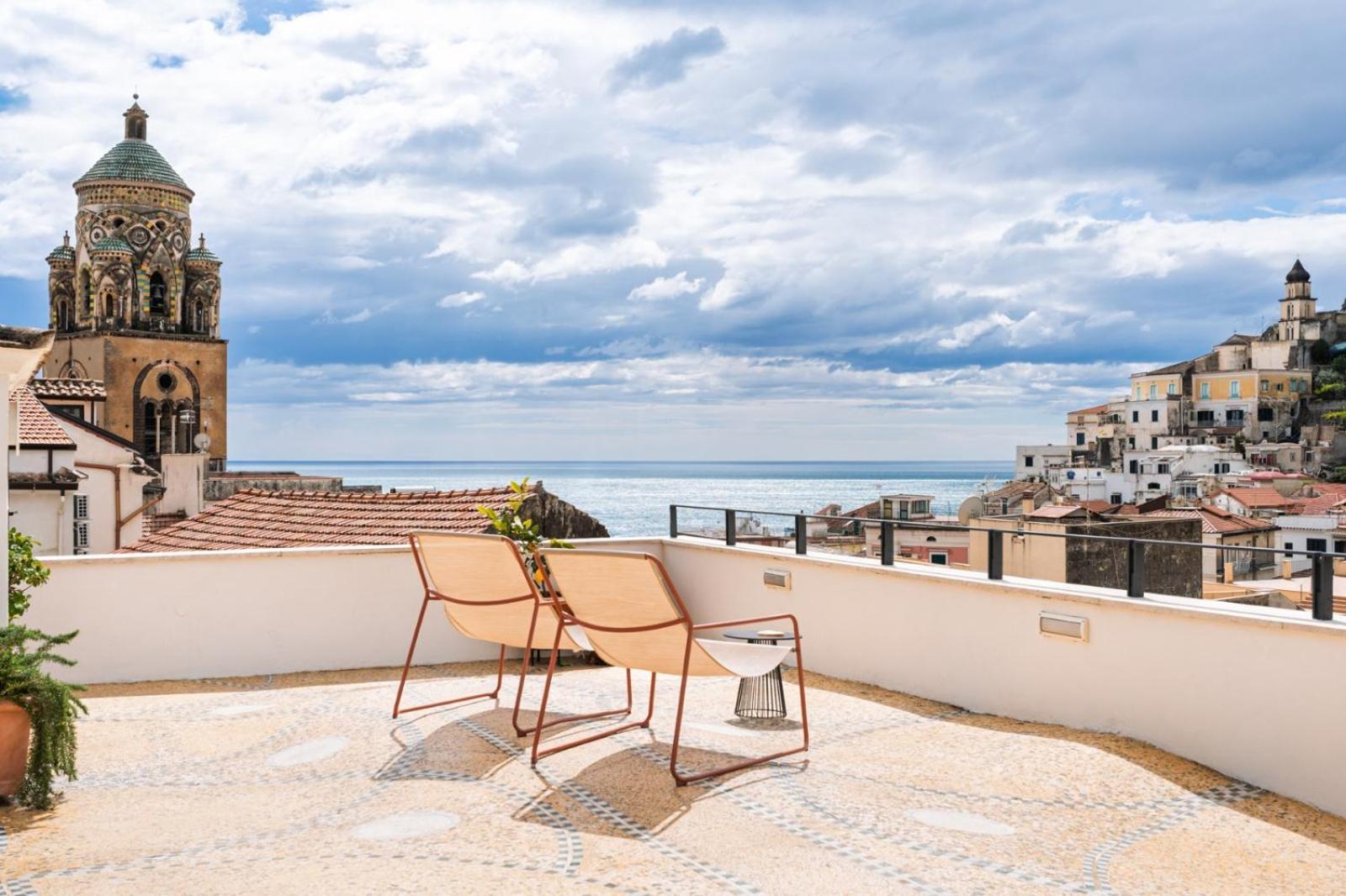 Amalfira Luxury Seaview Rooftop Eksteriør billede